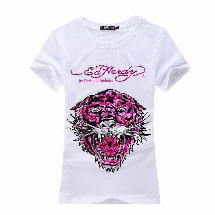 Ed Hardy short round collar T woman S-XL-003